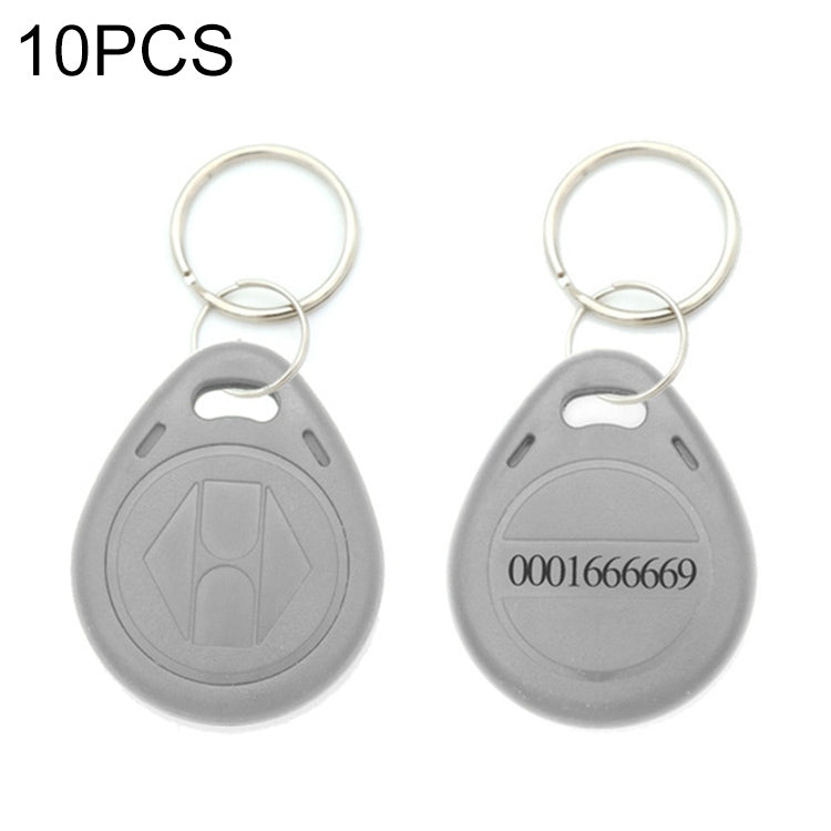 10 PCS 125KHz TK/EM4100 Proximity ID Card Chip Keychain Key Ring 10 PCS 125KHz TK/EM4100 Proximity ID Card Chip Keychain Key Ring